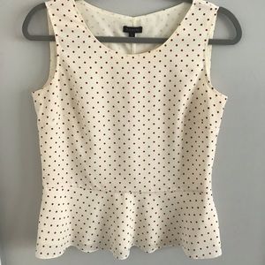 Sleeveless Peplum Blouse